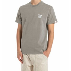 REPLAY T-SHIRT ΑΝΔΡΙΚΟ ΓΚΡΙ M3238.000.22662G.589 REGULAR FIT