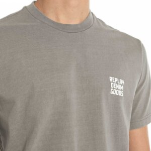 REPLAY T-SHIRT ΑΝΔΡΙΚΟ ΓΚΡΙ M3238.000.22662G.589 REGULAR FIT