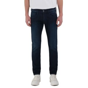 REPLAY JEAN ΑΝΔΡΙΚΟ ΜΠΛΕ ΣΚΟΥΡΟ ANBASS M914.000.41A 781.007 SLIM FIT