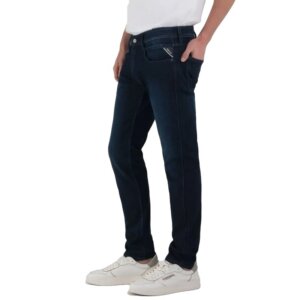 REPLAY JEAN ΑΝΔΡΙΚΟ ΜΠΛΕ ΣΚΟΥΡΟ ANBASS M914.000.41A 781.007 SLIM FIT