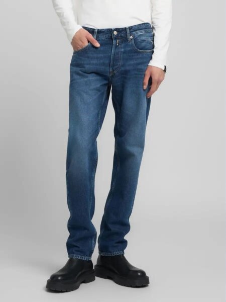 REPLAY JEAN ΑΝΔΡΙΚΟ ΜΠΛΕ GROVER MA972.000.886.0C1.007 STRAIGHT FIT