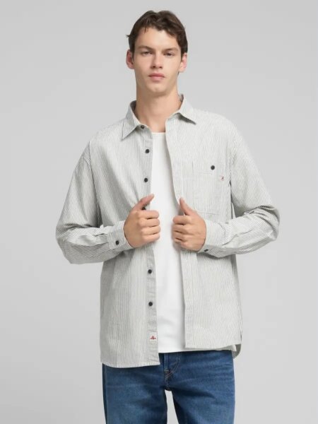 REPLAY ΠΟΥΚΑΜΙΣΟ ΑΝΔΡΙΚΟ ΡΙΓΕ M4144.000.52810.010 REGULAR FIT