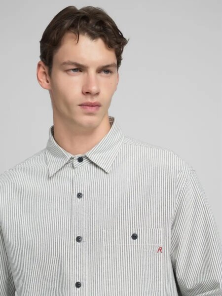 REPLAY ΠΟΥΚΑΜΙΣΟ ΑΝΔΡΙΚΟ ΡΙΓΕ M4144.000.52810.010 REGULAR FIT