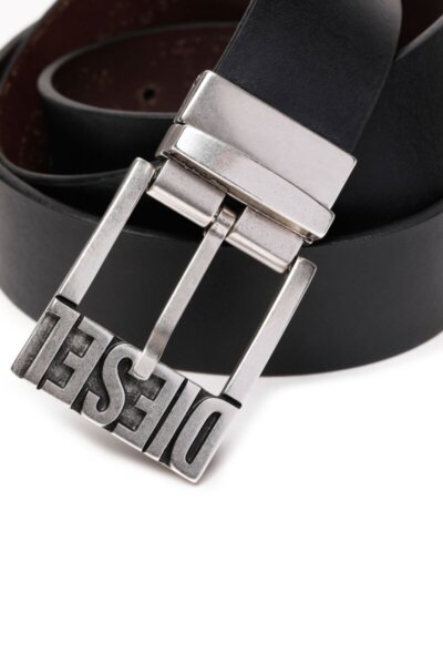 DIESEL ΖΩΝΗ ΑΝΔΡΙΚΗ ΔΙΠΛΗΣ ΟΨΗΣ ΜΑΥΡΟ-ΚΑΦΕ X08879-PR227-H1085 B-SHIFT II