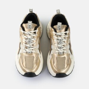 BUFFALO SNEAKER ΓΥΝΑΙΚΕΙΟ YUNO 1636472 CREAM/GOLD/BLACK