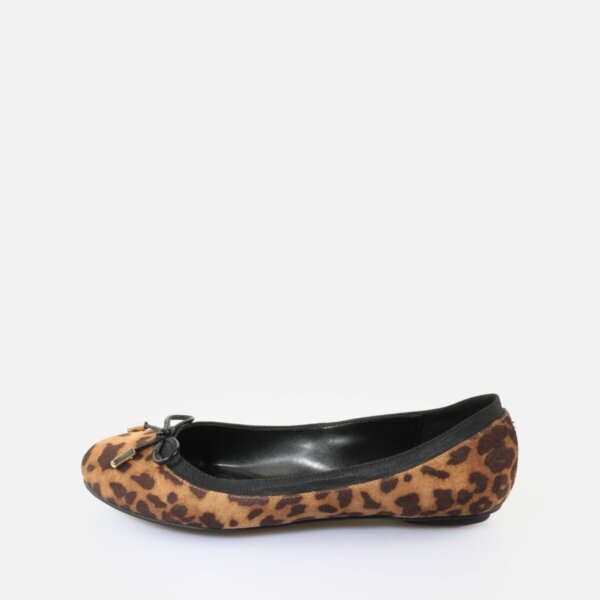 BUFFALO ΜΠΑΛΑΡΙΝΑ BALLET OG 1620041 BLACK/BROWN LEO