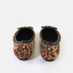 BUFFALO ΜΠΑΛΑΡΙΝΑ BALLET OG 1620041 BLACK/BROWN LEO