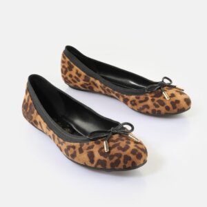 BUFFALO ΜΠΑΛΑΡΙΝΑ BALLET OG 1620041 BLACK/BROWN LEO
