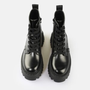 BUFFALO ΑΡΒΥΛΑΚΙ ΓΥΝΑΙΚΕΙΟ ΜΑΥΡΟ ASPEN LACE UP 1622588