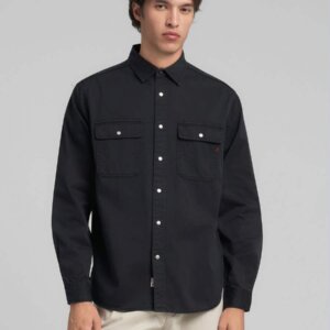 REPLAY ΠΟΥΚΑΜΙΣΟ ΑΝΔΡΙΚΟ OXFORD ΜΑΥΡΟ M4147.000.84762G.098 REGULAR FIT