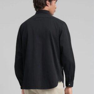 REPLAY ΠΟΥΚΑΜΙΣΟ ΑΝΔΡΙΚΟ OXFORD ΜΑΥΡΟ M4147.000.84762G.098 REGULAR FIT