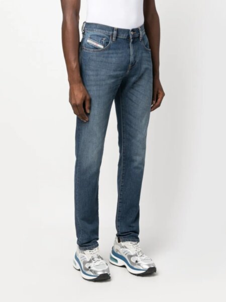 DIESEL JEAN ΑΝΔΡΙΚΟ ΜΠΛΕ D-STRUKT A03563-0DBED-01 SLIM FIT