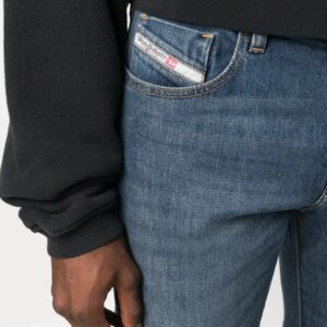 DIESEL JEAN ΑΝΔΡΙΚΟ ΜΠΛΕ D-STRUKT A03563-0DBED-01 SLIM FIT