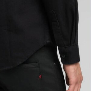 REPLAY ΠΟΥΚΑΜΙΣΟ DENIM ΑΝΔΡΙΚΟ ΜΑΥΡΟ M4124.000.862B02.098 REGULAR FIT