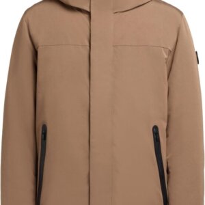 KHUJO JACKET PARKA ΑΝΔΡΙΚΟ MIDI ΚΑΦΕ KANN 2246JK253 563-RUS-BRO REGULAR FIT