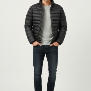 BLEND JACKET ΑΝΔΡΙΚΟ ULTRALIGHT ΜΑΥΡΟ BHBROMSEY 20718642-194007 REGULAR FIT
