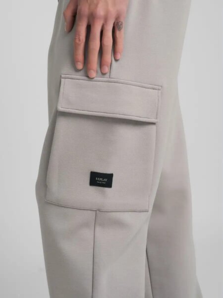 REPLAY ΠΑΝΤΕΛΟΝΙ ΦΟΥΤΕΡ CARGO ΓΚΡΙ M9030.000.23655.589 REGULAR FIT