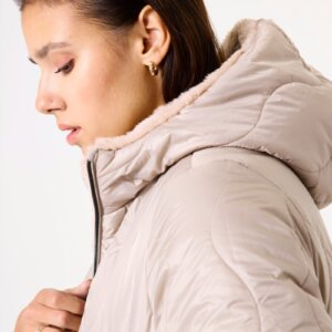 GARCIA JACKET ΓΟΥΝΙΝΟ ΓΥΝΑΙΚΕΙΟ ΔΙΠΛΗΣ ΟΨΗΣ ΚΑΦΕ GJ500909-3459 COMFORT FIT