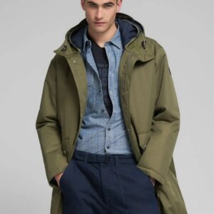 REPLAY JACKET ΑΝΔΡΙΚΟ ΧΑΚΙ ΜΑΚΡΥ M8477.000.85316.317 REGULAR FIT