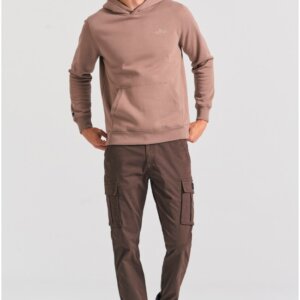 FUNKY BUDDHA ΦΟΥΤΕΡ ΜΕ ΚΟΥΚΟΥΛΑ ΑΝΔΡΙΚΟ ΚΑΦΕ FBM012-002-06 REGULAR FIT