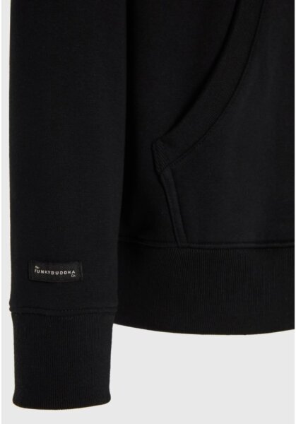 FUNKY BUDDHA ΦΟΥΤΕΡ ΜΕ ΚΟΥΚΟΥΛΑ ΑΝΔΡΙΚΟ ΜΑΥΡΟ FBM012-002-06 REGULAR FIT