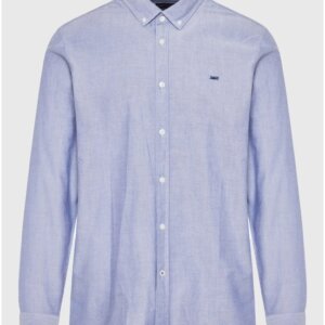 FUNKY BUDDHA ΠΟΥΚΑΜΙΣΟ ΑΝΔΡΙΚΟ OXFORD IMPERIAL PURPLE MEL FBM012-001-05 REGULAR FIT