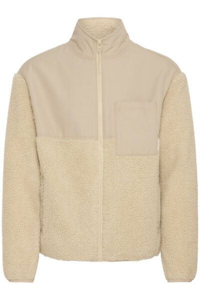 BLEND ΖΑΚΕΤΑ FLEECE ΑΝΔΡΙΚΗ ΜΠΕΖ BHEVON 20718652-141107 REGULAR FIT