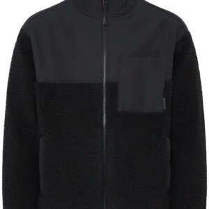 BLEND ΖΑΚΕΤΑ FLEECE ΑΝΔΡΙΚΗ ΜΑΥΡΗ BHEVON 20718652-194007 REGULAR FIT