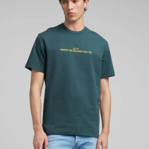 REPLAY T-SHIRT ΑΝΔΡΙΚΟ ΒΑΜΒΑΚΙ ΠΡΑΣΙΝΟ M3253.000.23804.135 REGULAR FIT