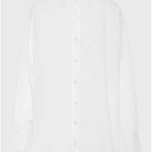 FUNKY BUDDHA ΠΟΥΚΑΜΙΣΟ ΓΥΝΑΙΚΕΙΟ ΒΙΣΚΟΖΗ ΛΕΥΚΟ FBL012-101-05 RELAXED FIT