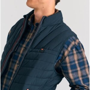 FUNKY BUDDHA JACKET ΑΜΑΝΙΚΟ ΑΝΔΡΙΚΟ ΜΠΛΕ ΣΚΟΥΡΟ FBM012-001-01 REGULAR FIT
