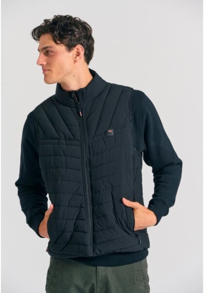 FUNKY BUDDHA JACKET ΑΜΑΝΙΚΟ ΑΝΔΡΙΚΟ ΜΑΥΡΟ FBM012-001-01 REGULAR FIT