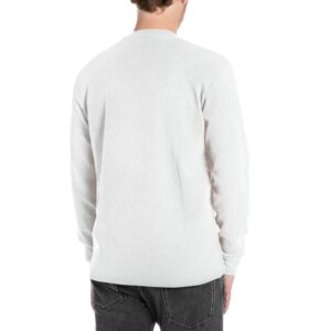 REPLAY T-SHIRT ΜΑΚΡΥΜΑΝΙΚΟ ΑΝΔΡΙΚΟ ΛΕΥΚΟ M3101.000.85204.011 REGULAR FIT