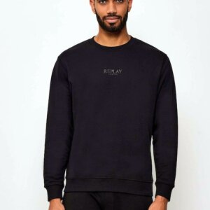 REPLAY ΦΟΥΤΕΡ ΑΝΔΡΙΚΟ ΜΑΥΡΟ M3187.000.23802.098 REGULAR FIT