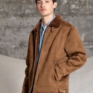 SPLENDID JACKET ΜΟΥΤΟΝ ΑΝΤΡΙΚΟ ΚΑΦΕ-CAMEL 52-201-027 REGULAR FIT
