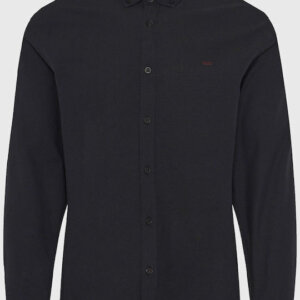 FUNKY BUDDHA ΠΟΥΚΑΜΙΣΟ ΑΝΔΡΙΚΟ OXFORD ΜΑΥΡΟ FBM012-002-05 REGULAR FIT