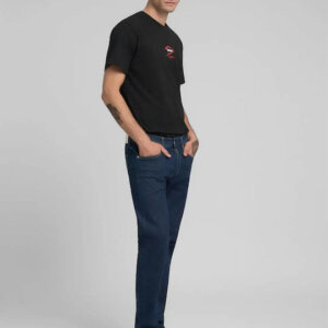REPLAY JEAN ΑΝΔΡΙΚΟ ΜΠΛΕ ΣΚΟΥΡΟ GROVER MA972.000.573920.007 STRAIGHT FIT