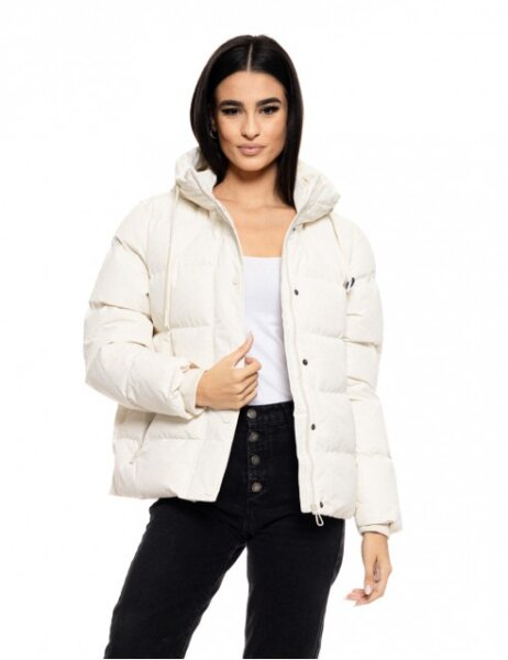 BISTON JACKET ΓΥΝΑΙΚΕΙΟ ΚΟΝΤΟ ΛΕΥΚΟ 50-101-002 REGULAR FIT