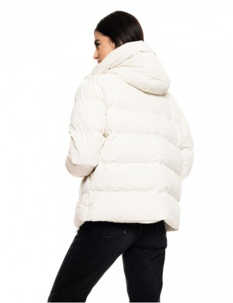BISTON JACKET ΓΥΝΑΙΚΕΙΟ ΚΟΝΤΟ ΛΕΥΚΟ 50-101-002 REGULAR FIT
