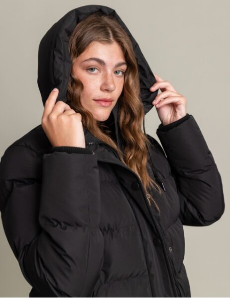 BISTON JACKET ΓΥΝΑΙΚΕΙΟ ΚΟΝΤΟ ΜΑΥΡΟ 50-101-002 REGULAR FIT