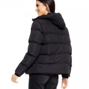 BISTON JACKET ΓΥΝΑΙΚΕΙΟ ΚΟΝΤΟ ΜΑΥΡΟ 50-101-002 REGULAR FIT