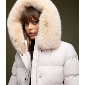 BISTON JACKET ΓΥΝΑΙΚΕΙΟ ΚΟΝΤΟ ΜΠΕΖ 52-101-099 REGULAR FIT