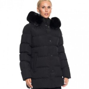 BISTON JACKET ΓΥΝΑΙΚΕΙΟ ΚΟΝΤΟ ΜΑΥΡΟ 52-101-099 REGULAR FIT