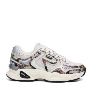REPLAY SNEAKER ΓΥΝΑΙΚΕΙΟ ΛΕΥΚΟ DESTINY W SNAKE GWS9N.000.C00015T-2608