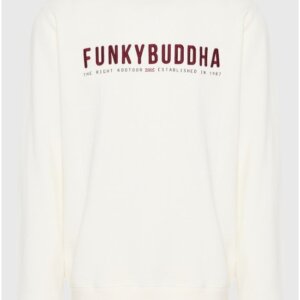FUNKY BUDDHA ΦΟΥΤΕΡ ΑΝΔΡΙΚΟ ΛΕΥΚΟ FBM012-004-06 REGULAR FIT