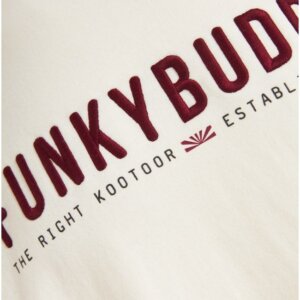 FUNKY BUDDHA ΦΟΥΤΕΡ ΑΝΔΡΙΚΟ ΛΕΥΚΟ FBM012-004-06 REGULAR FIT