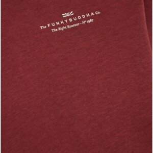 FUNKY BUDDHA ΦΟΥΤΕΡ ΑΝΔΡΙΚΟ MAROON FBM012-003-06 REGULAR FIT
