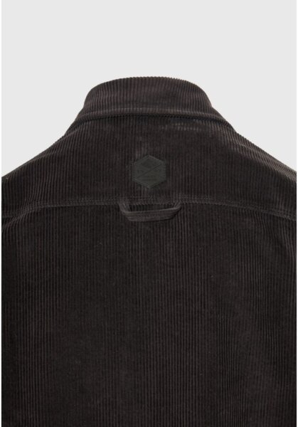 FUNKY BUDDHA ΠΟΥΚΑΜΙΣΟ-OVERSHIRT ΚΟΤΛΕ ΑΝΘΡΑΚΙ FBM012-056-05 REGULAR FIT