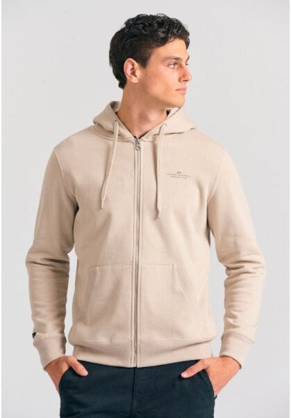 FUNKY BUDDHA ΦΟΥΤΕΡ ΖΑΚΕΤΑ ΑΝΔΡΙΚΗ ΓΚΡΙ FBM012-001-06 REGULAR FIT