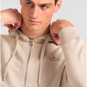 FUNKY BUDDHA ΦΟΥΤΕΡ ΖΑΚΕΤΑ ΑΝΔΡΙΚΗ ΓΚΡΙ FBM012-001-06 REGULAR FIT